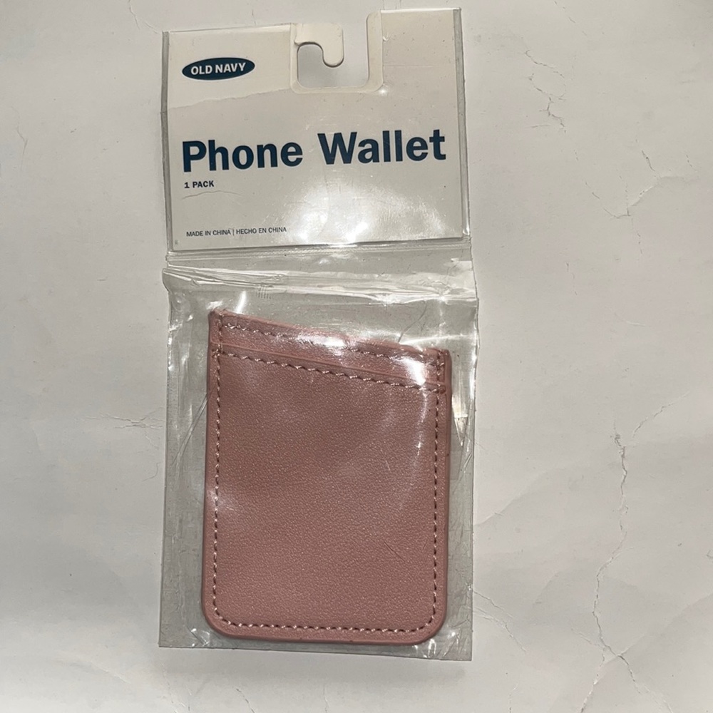 Old Navy Pink phone wallet NWT